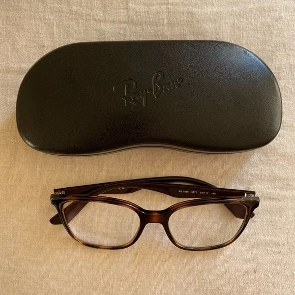 Ray-Ban RB7066 Glasses - Brown Tortoise - Picture 8 of 16